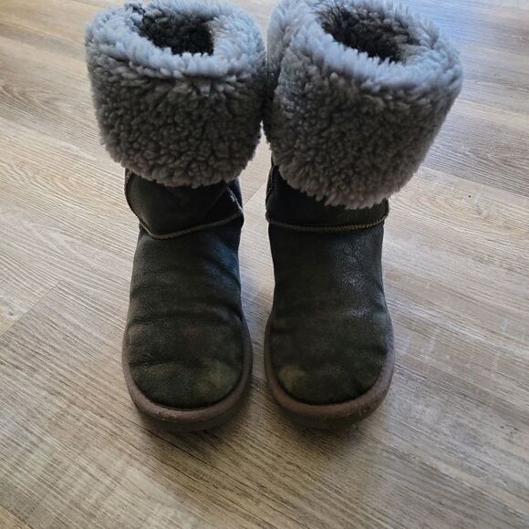 Ugg Classic Tall 5823 Metallic Pewter size 8 - Picture 4 of 8